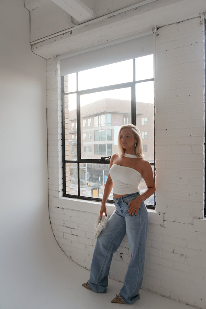 Halter Neck Cropped Top