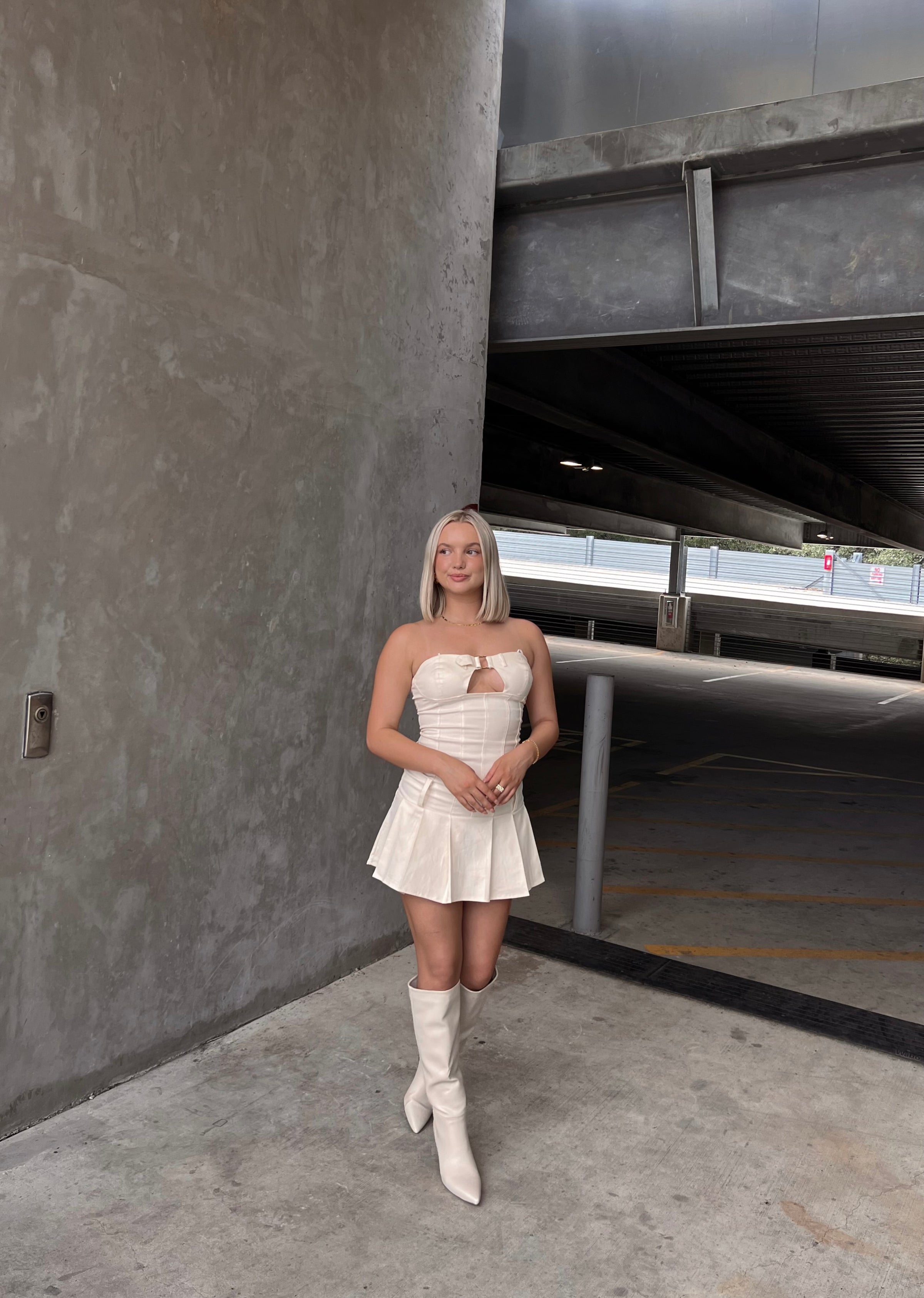 Strapless Drop Waist Dress | Boutique Chloe Rose Strapless Drop Waist Dress | Boutique Chloe Rose