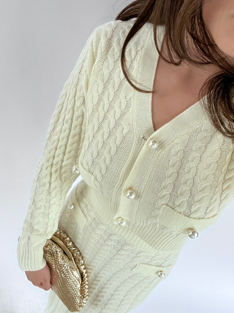 Knit Midi Skirt - Main Image