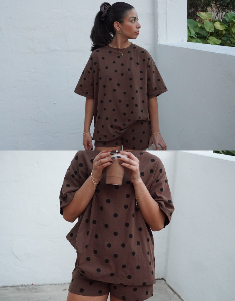 Polka dot Oversized T-shirt