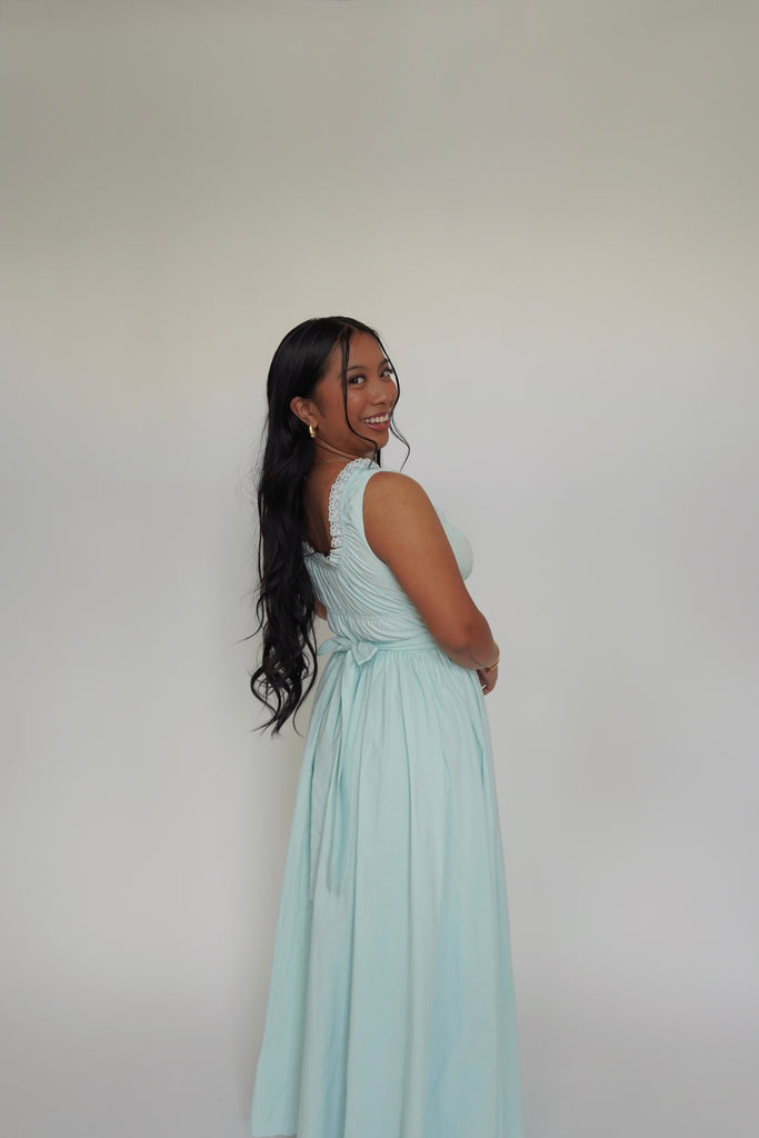 Tiffany Blue Maxi Dress