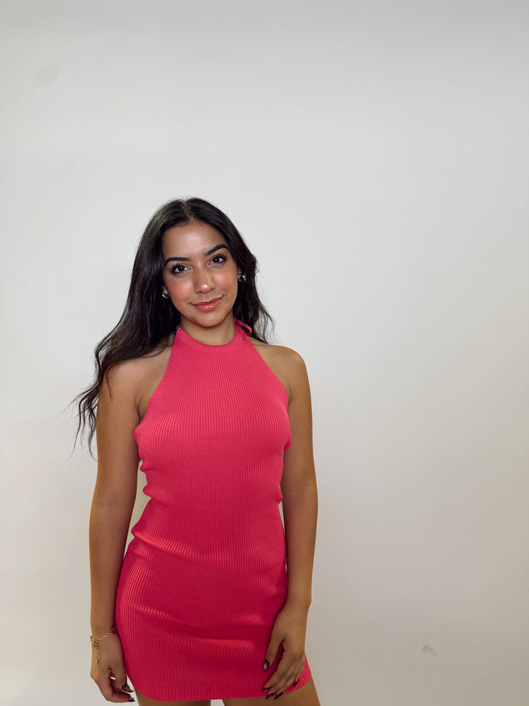 Skylar Ribbed Mini Dress