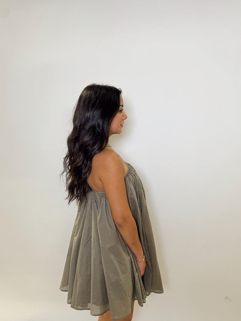 Peyton Halter Babydoll Dress