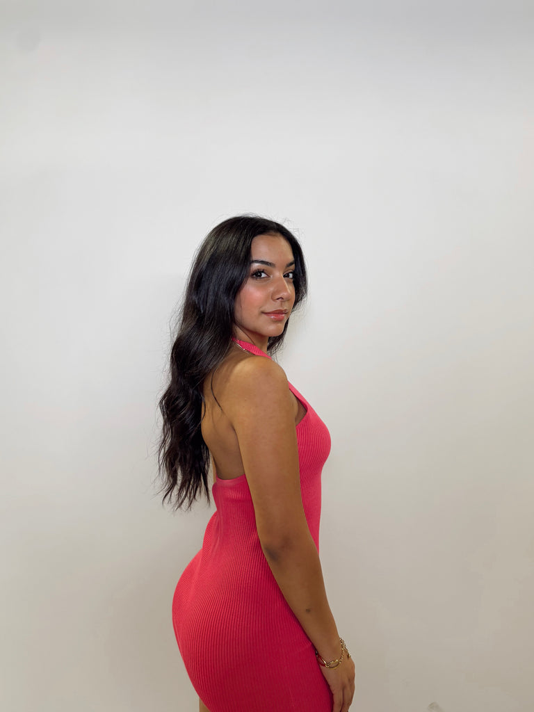 Skylar Ribbed Mini Dress