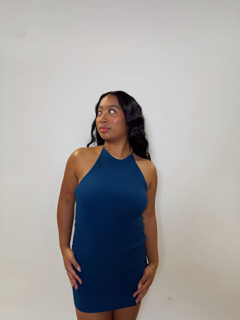 Skylar Ribbed Mini Dress