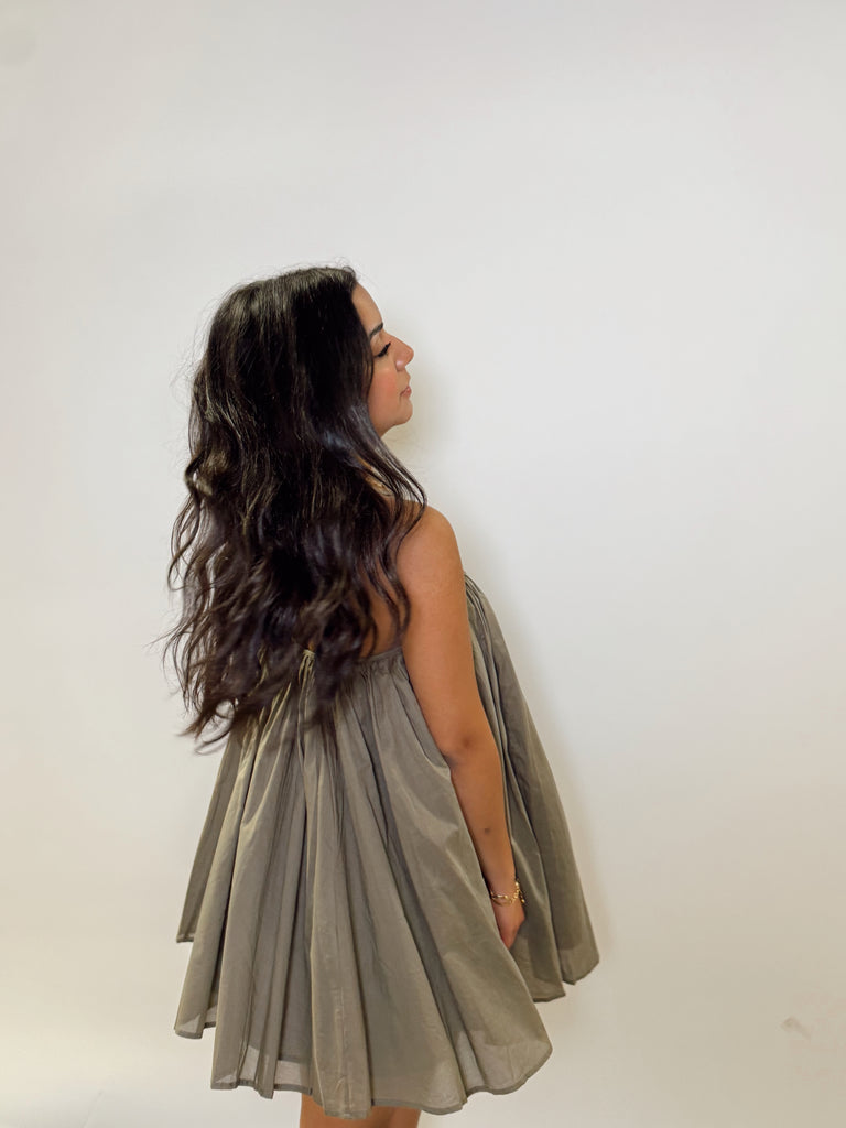 Peyton Halter Babydoll Dress