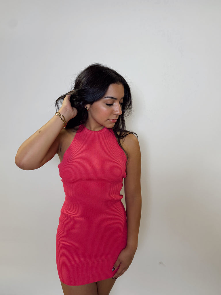 Skylar Ribbed Mini Dress