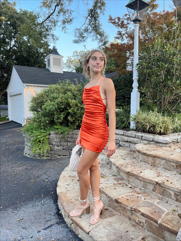 Mary Dress Orange / L Mary Dress Orange / L