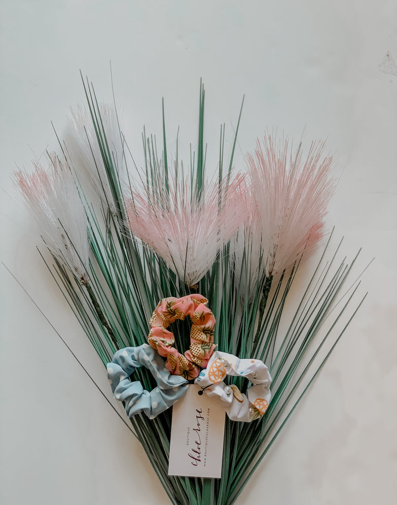 Tropical Scrunchies