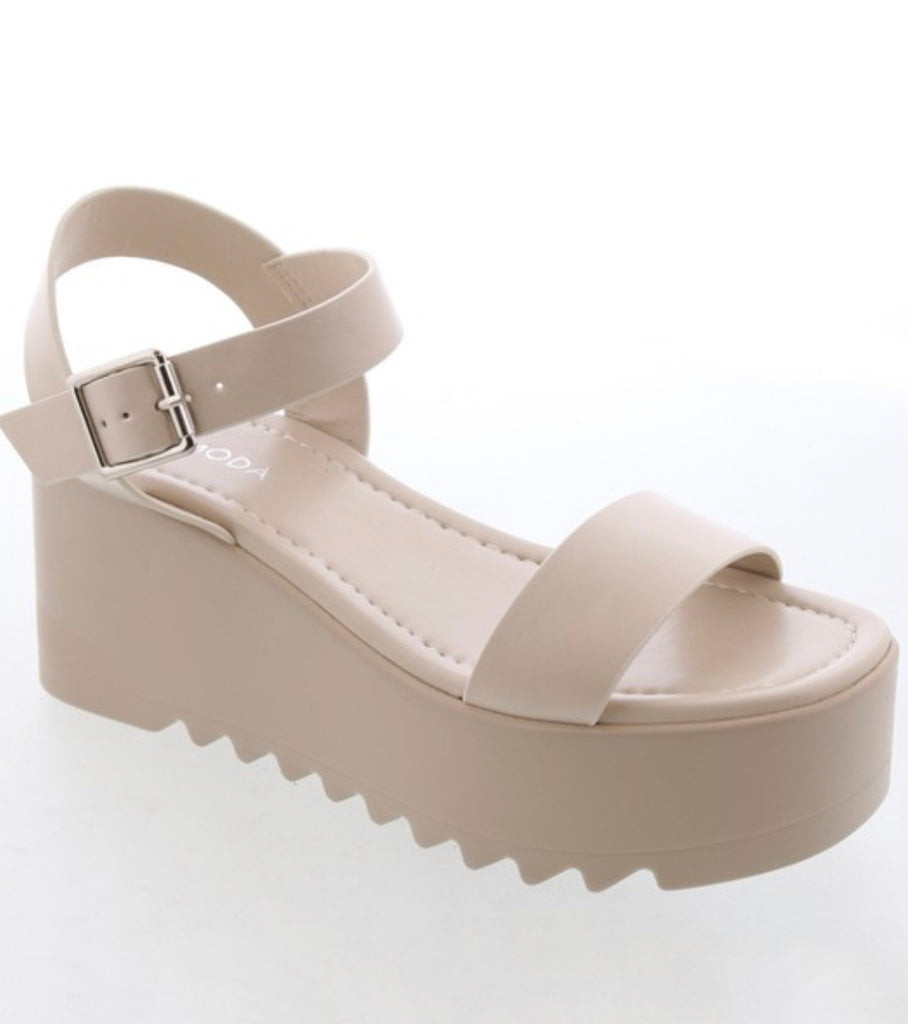 Dot 1 Platform Sandal